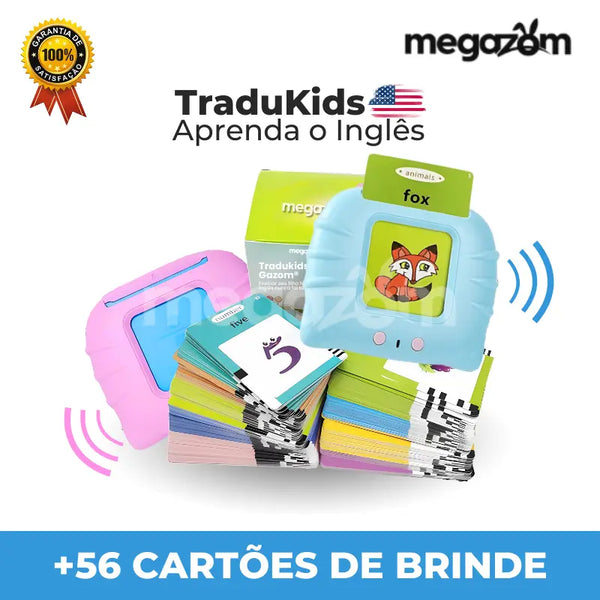 Tradutor Interativo - TraduKids Gazom™  +  56 CARTÕES DE BRINDE