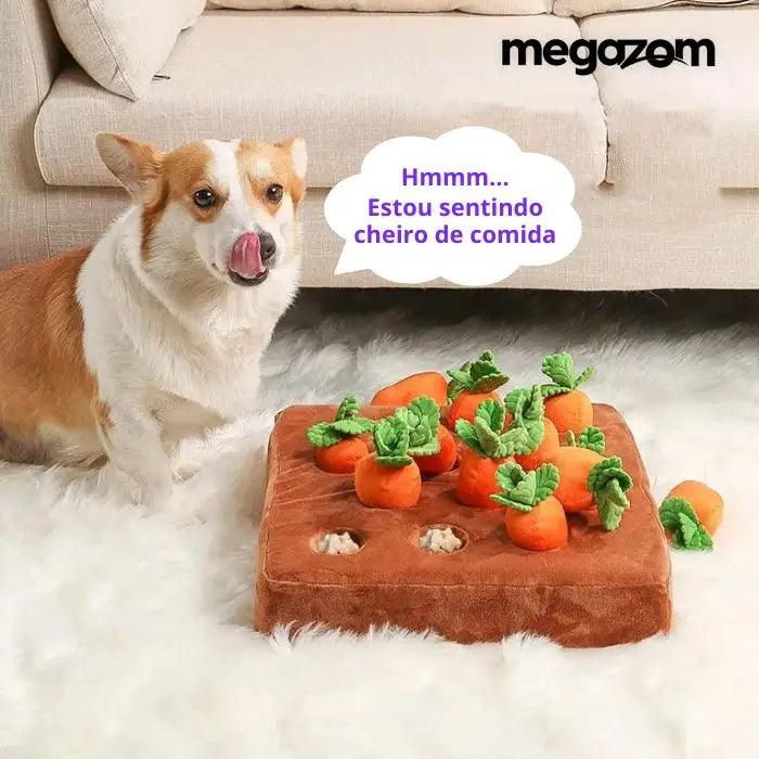 Carrot Land Gazom™ - Brinquedo Interativo Para Pets - Megazom