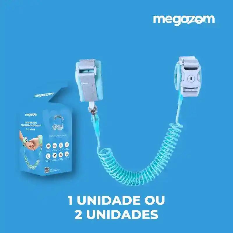 Pulseira Guia Infantil Gazom™ - Segurança e Liberdade (LEVE 2 E ECONOMIZE) - Megazom