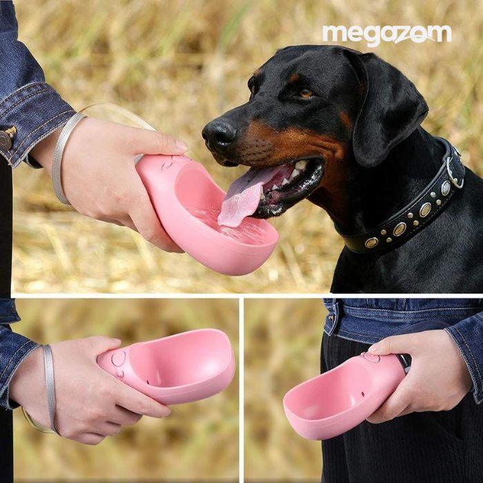 Bottle Pet Gazom™ - Garrafa Portátil de Água e Remédio para Pets - Megazom