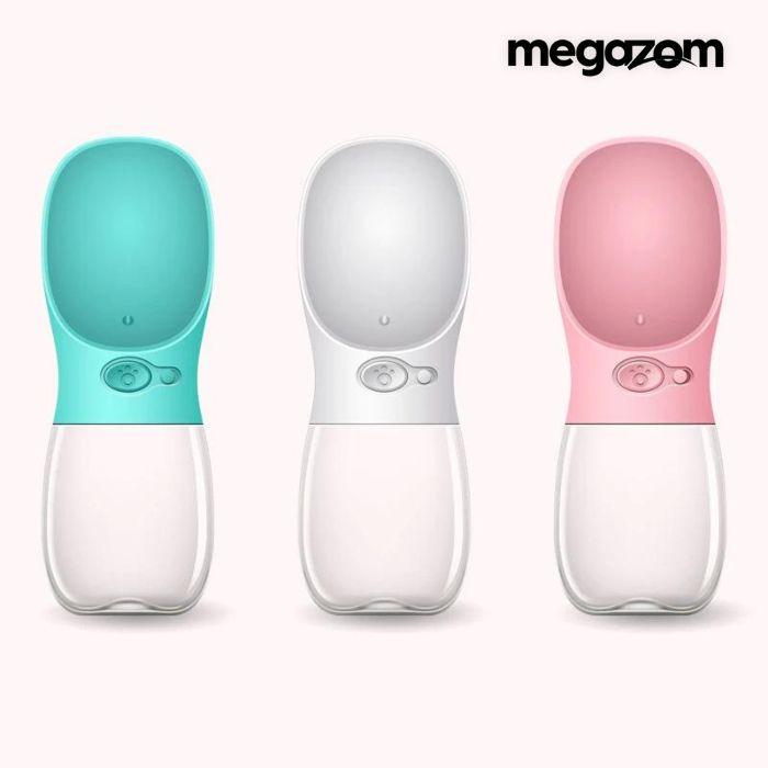 Bottle Pet Gazom™ - Garrafa Portátil de Água e Remédio para Pets - Megazom