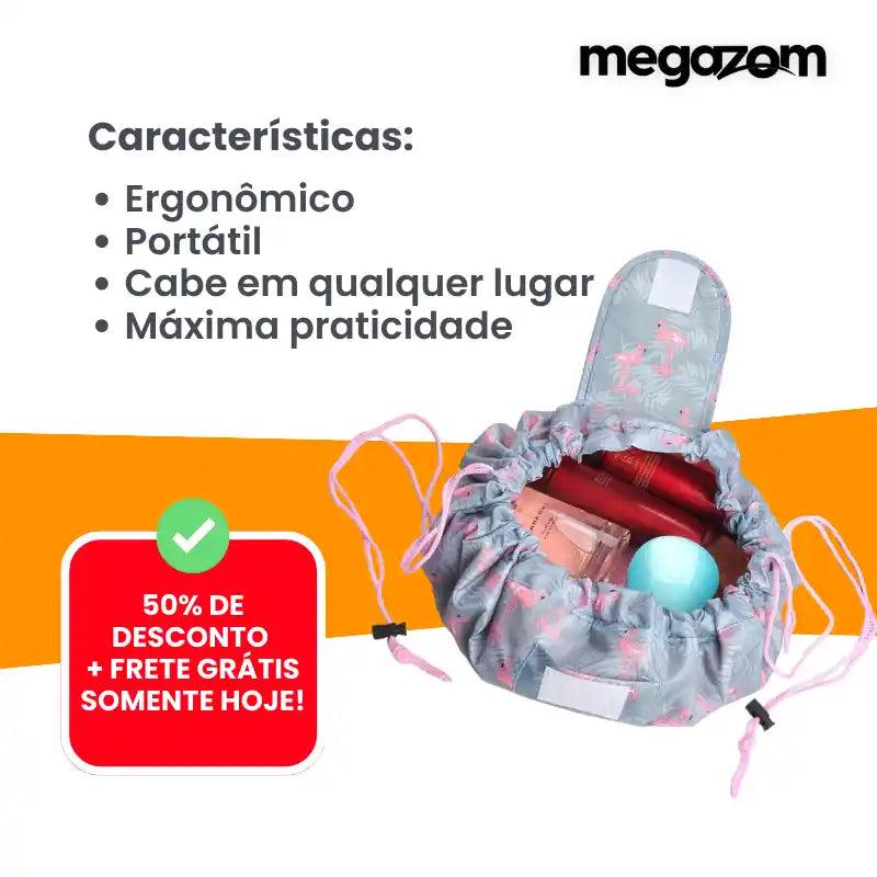 Bag Magic Gazom™ - Organizador De Maquiagem Portátil - Megazom