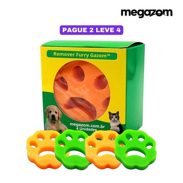 Remover Furry Gazom™ - Removedor De Pelos Reutilizável [PAGUE 2 LEVE 4] - Megazom