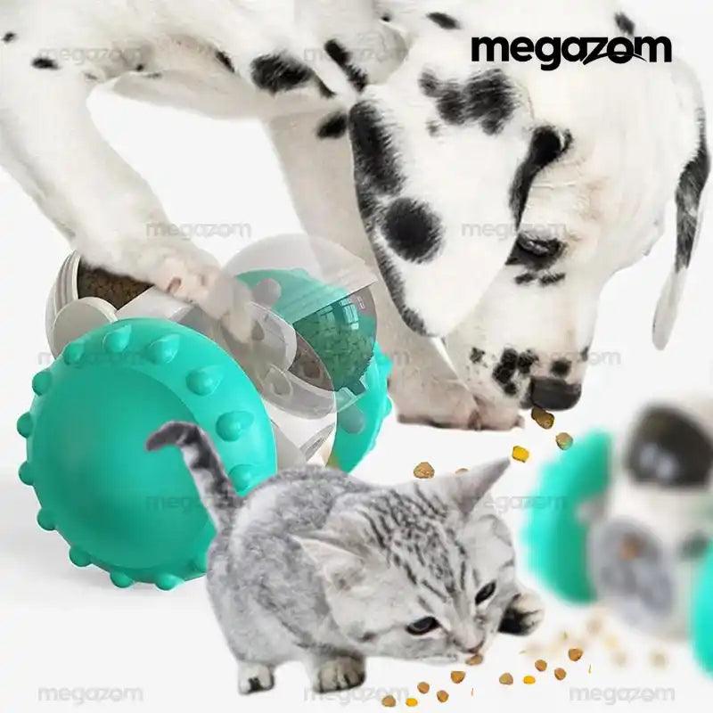 Robô Pet Gazom™ - Brinquedo Antiestresse com Alimentador para Pets - Megazom