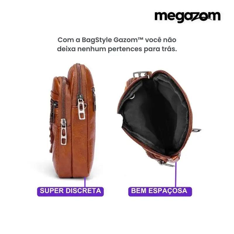 BagStyle Gazom™ - Bag Em Couro Para Mulheres Empoderadas - Megazom