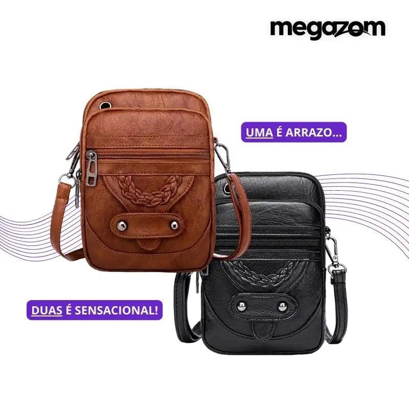 BagStyle Gazom™ - Bag Em Couro Para Mulheres Empoderadas - Megazom