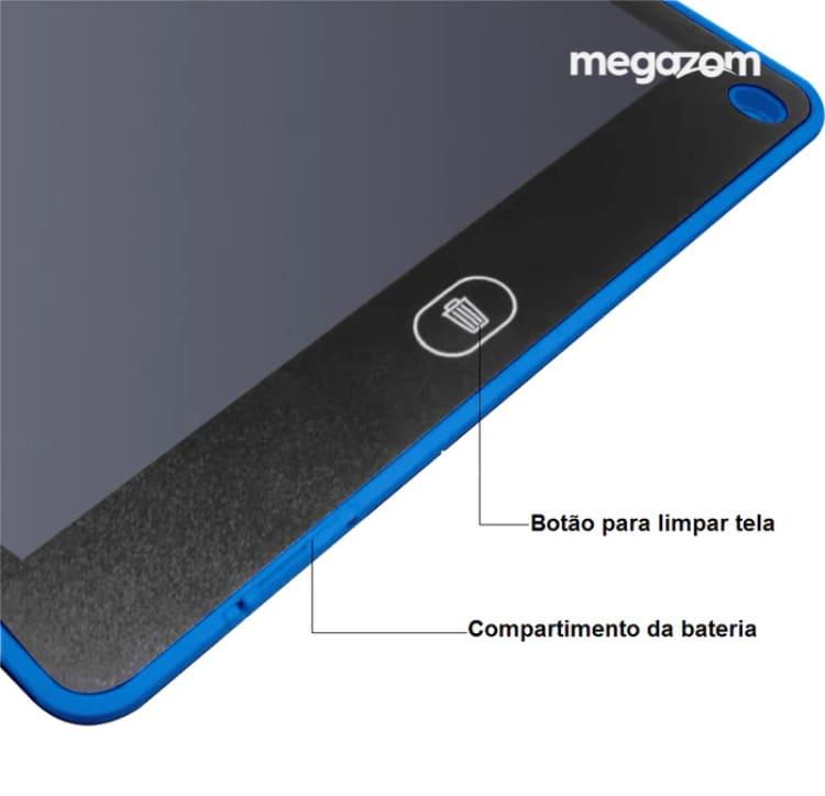 Tablet Kids Gazom - Tablet Artistico Educativo + Brinde - Megazom