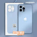 Case iPhone de Vidro Temperado Fosco - Vitra Max Gazom™ - Megazom