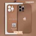 Case iPhone de Vidro Temperado Fosco - Vitra Max Gazom™ - Megazom