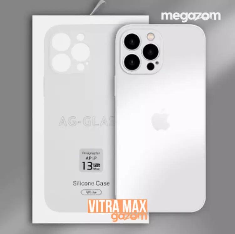 Case iPhone de Vidro Temperado Fosco - Vitra Max Gazom™ - Megazom