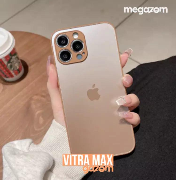 Case iPhone de Vidro Temperado Fosco - Vitra Max Gazom™ - Megazom